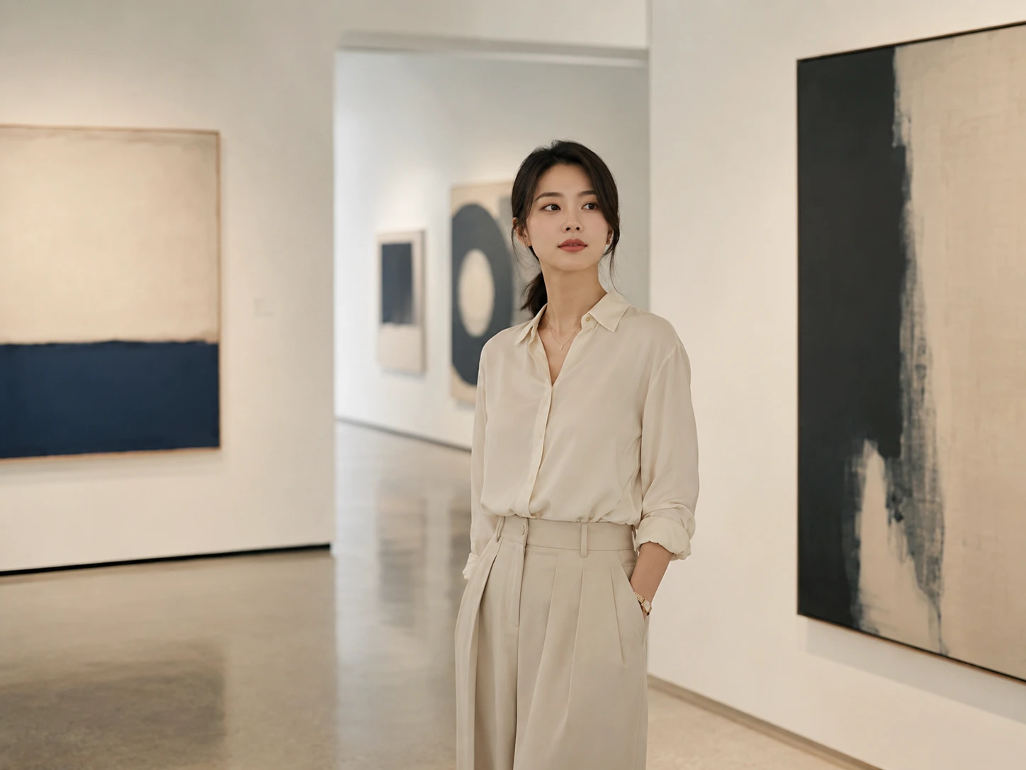Gallery hopping