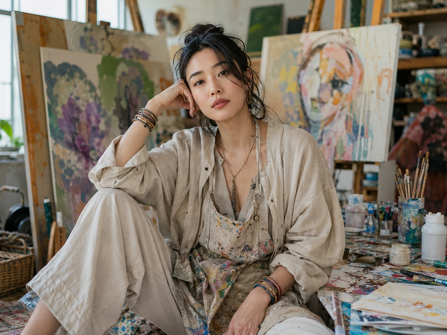 Free-spirited artist